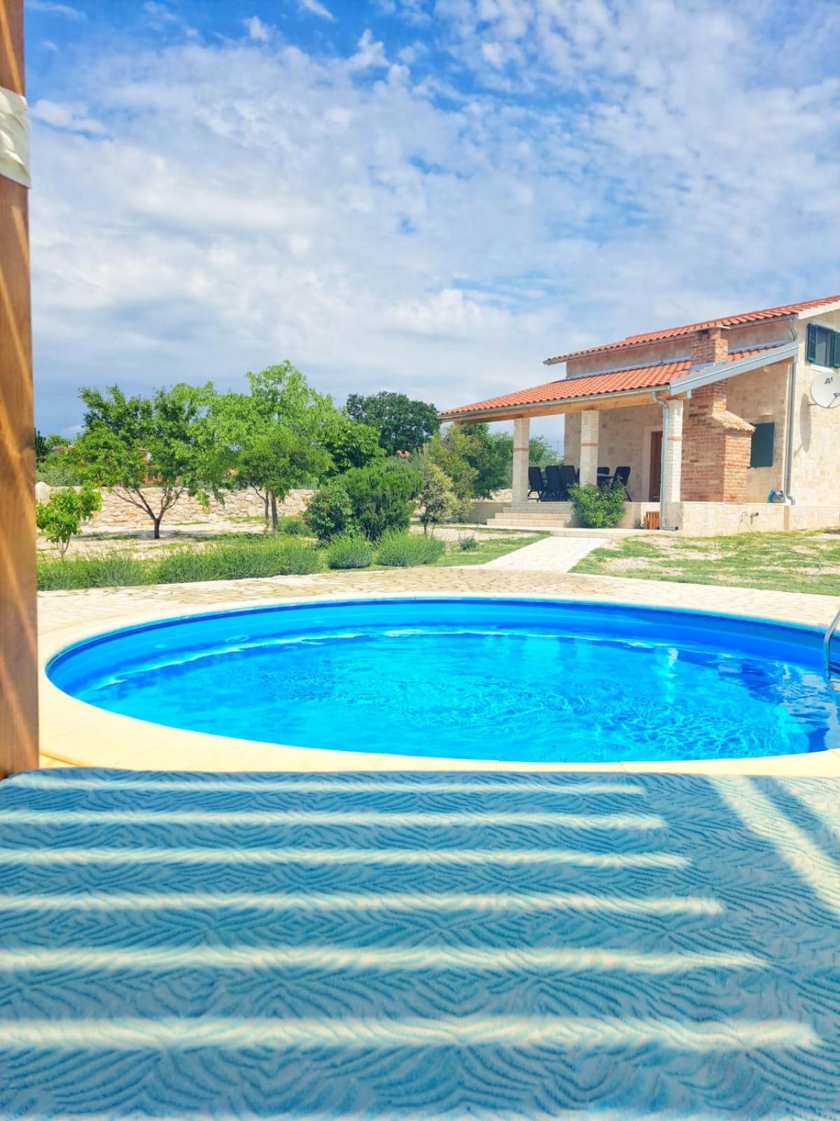 Villa Stone Pearl With Heated Swimming Pool Sveti Filip i Jakov Buitenkant foto